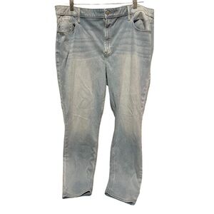 66. Old Navy Rock Star Super Skinny High Rise light Wash Jeans